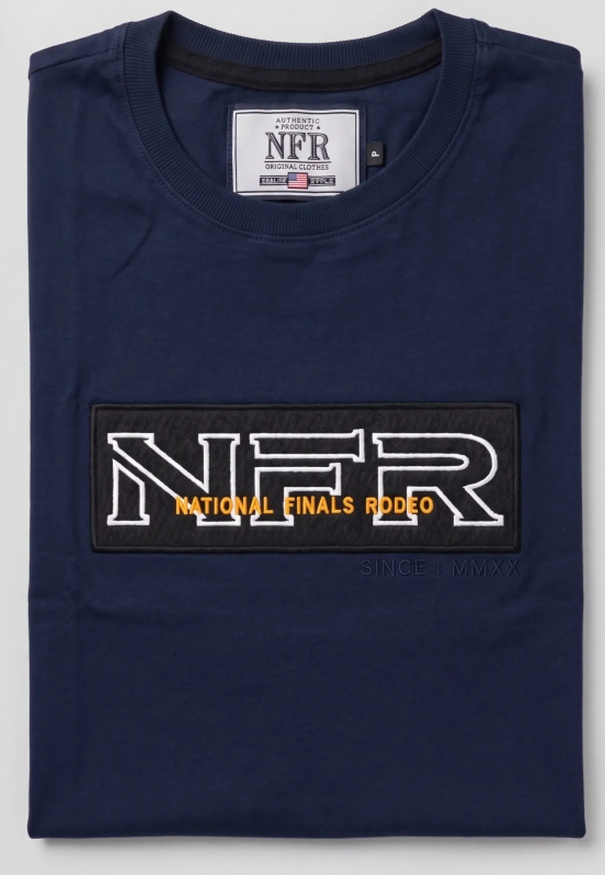Camiseta Masculina NFR National Finals Rodeo Azul-Marinho