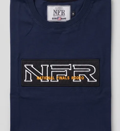 Camiseta Masculina NFR National Finals Rodeo Azul-Marinho