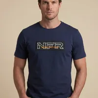 Camiseta Masculina NFR National Finals Rodeo Azul-Marinho - imagem 1