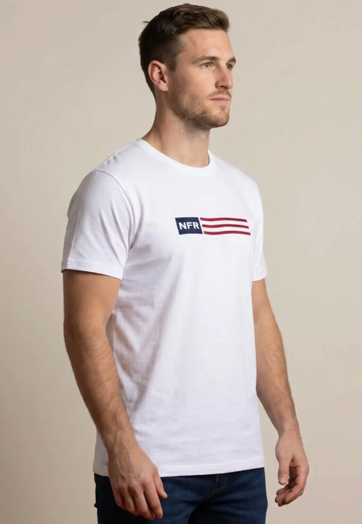 Camiseta Masculina NFR Americana