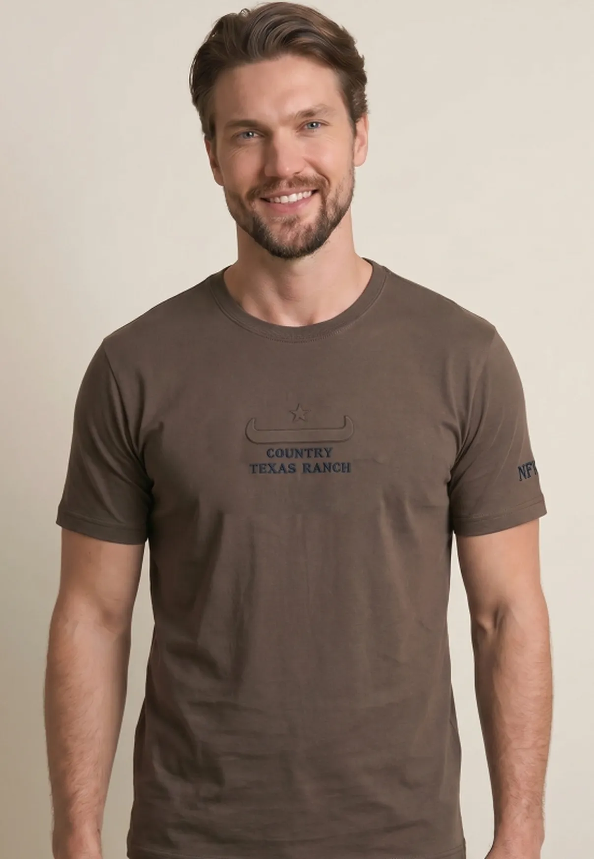 Camiseta Masculina NFR Country Texas Ranch