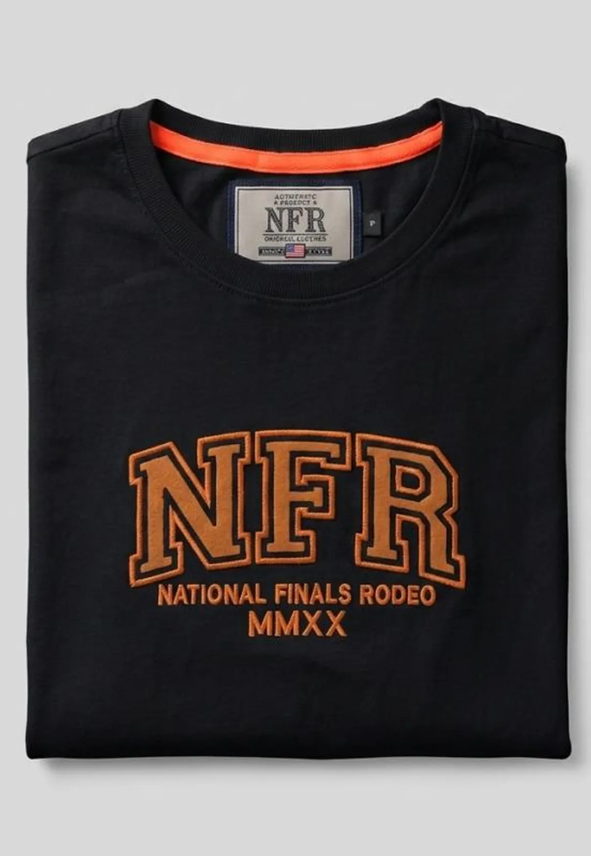 Camiseta Masculina NFR National Finals Rodeo – Preta