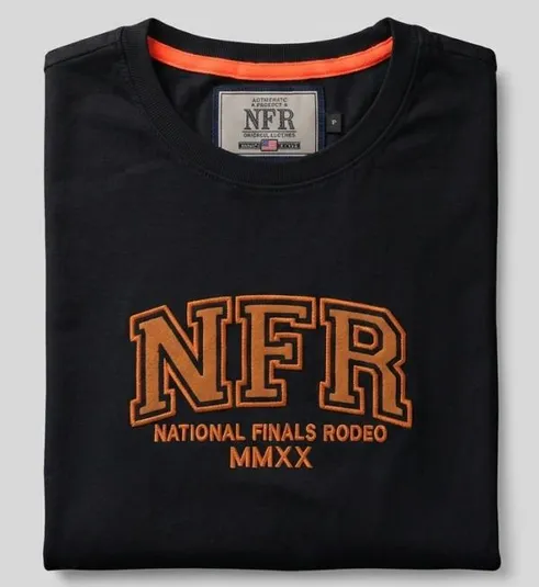 Camiseta Masculina NFR National Finals Rodeo – Preta