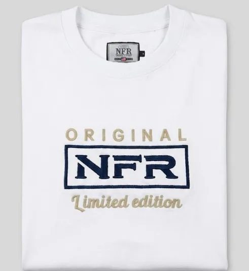 Camiseta Masculina NFR Original Limited Edition – Branca