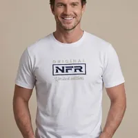 Camiseta Masculina NFR Original Limited Edition – Branca - imagem 1