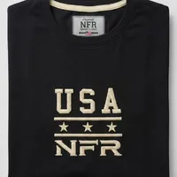 Camiseta Masculina NFR USA Heritage – Preta - imagem 2