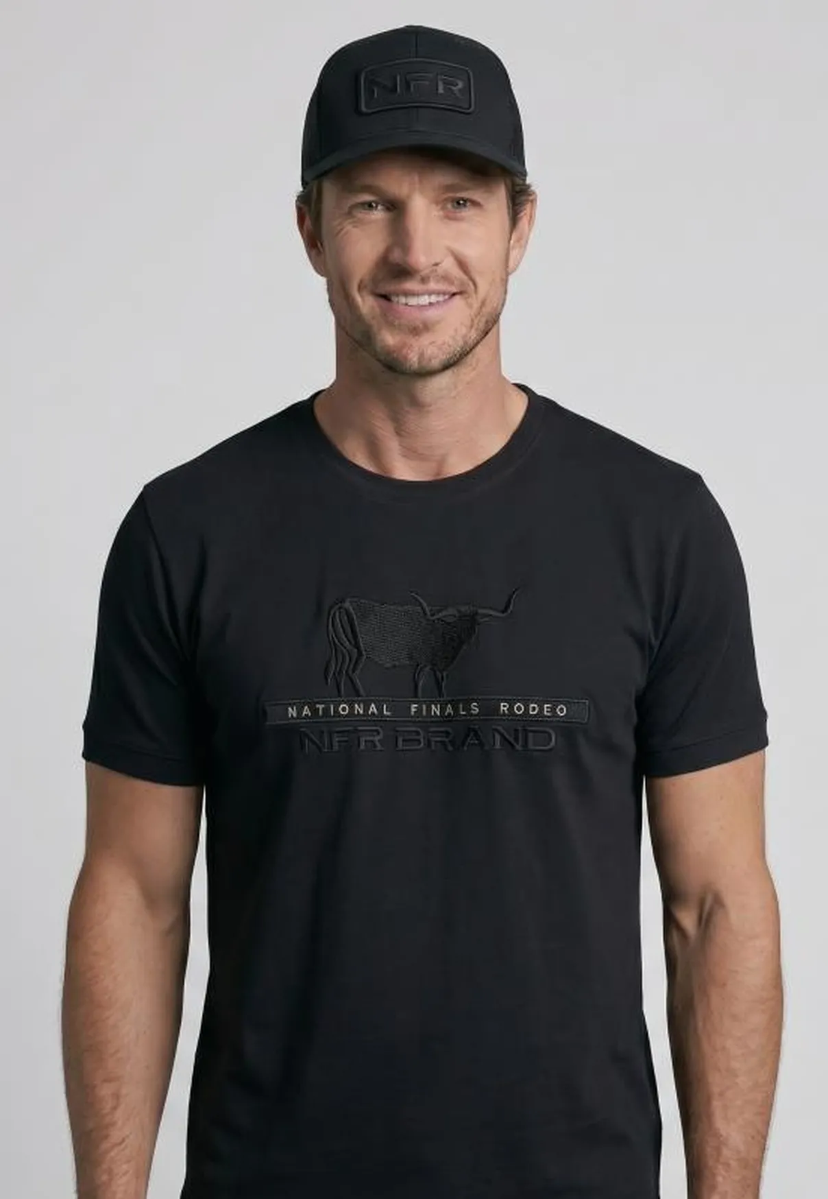 Camiseta Masculina NFR Brand Black Edition – Preta
