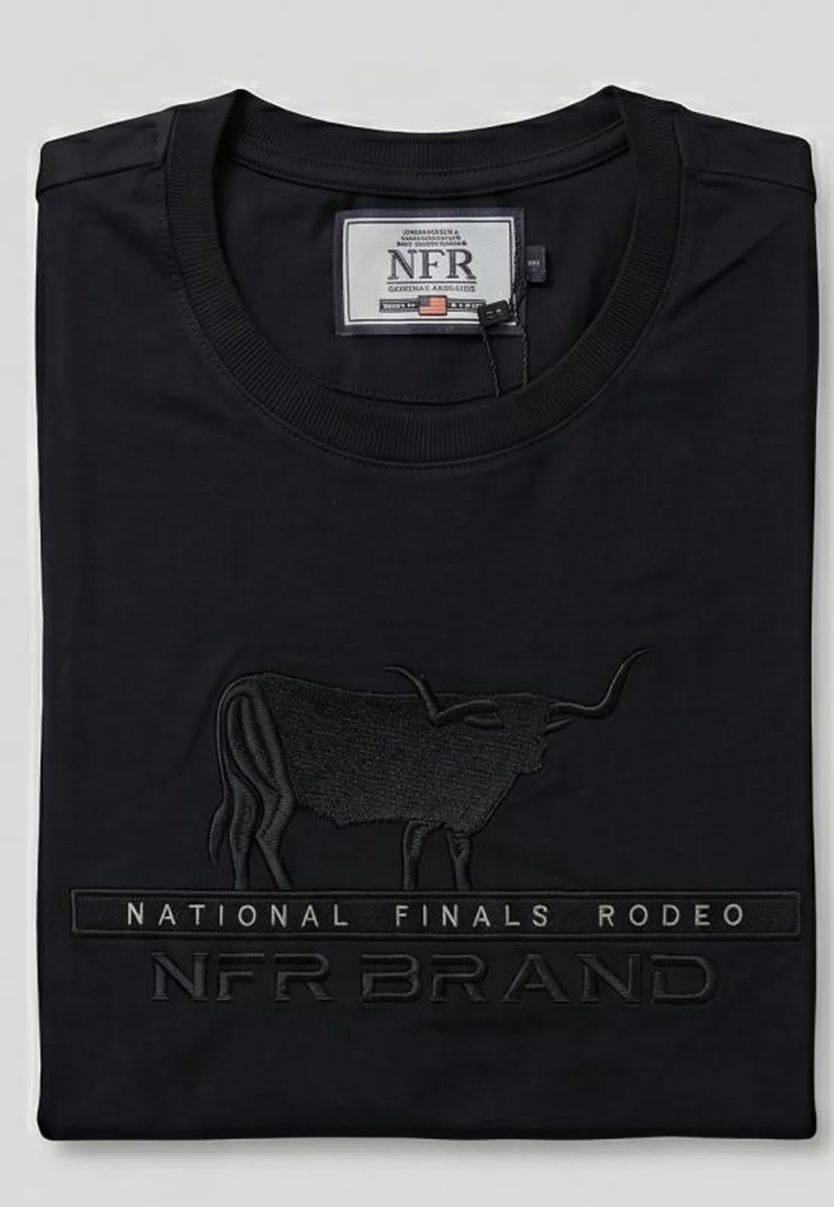 Camiseta Masculina NFR Brand Black Edition – Preta