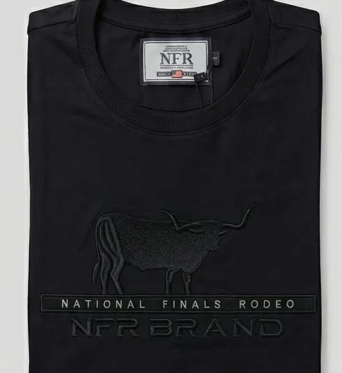 Camiseta Masculina NFR Brand Black Edition – Preta
