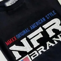 Camiseta Masculina NFR Brand Original American Style – Preta - imagem 2