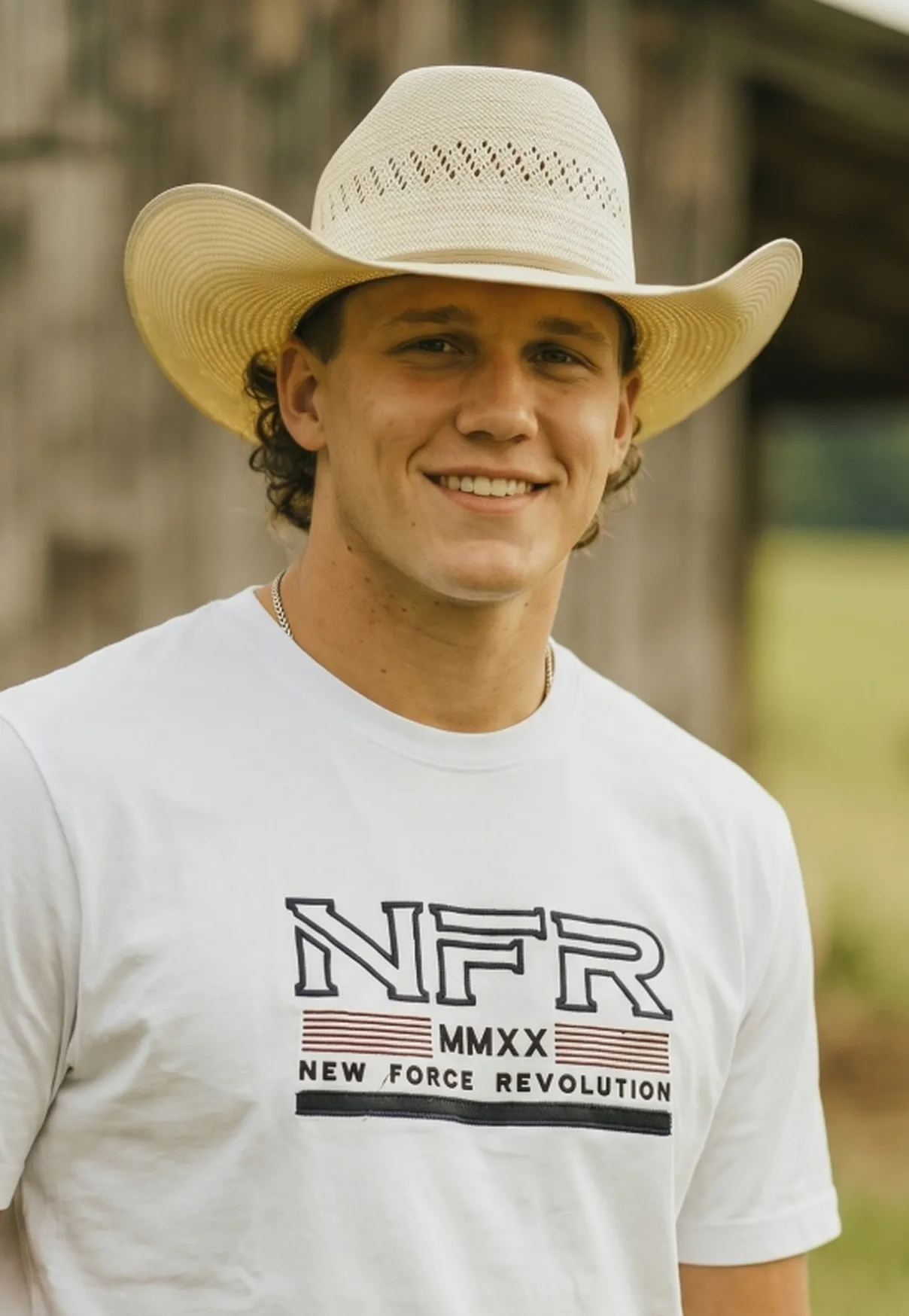 Camiseta Masculina NFR MMXX Branca