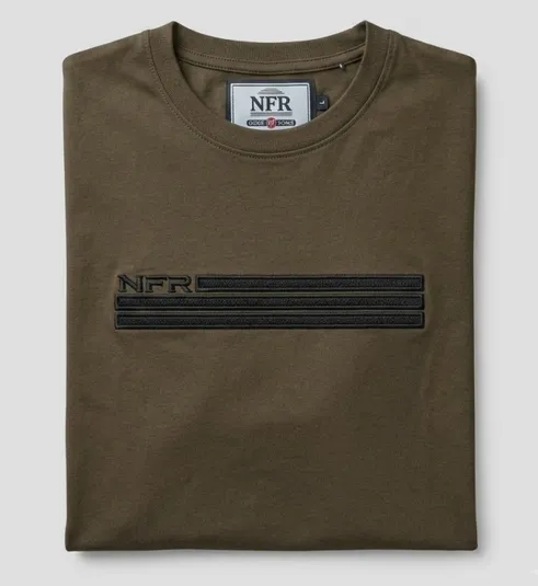 Camiseta Masculina NFR Essentials Marrom