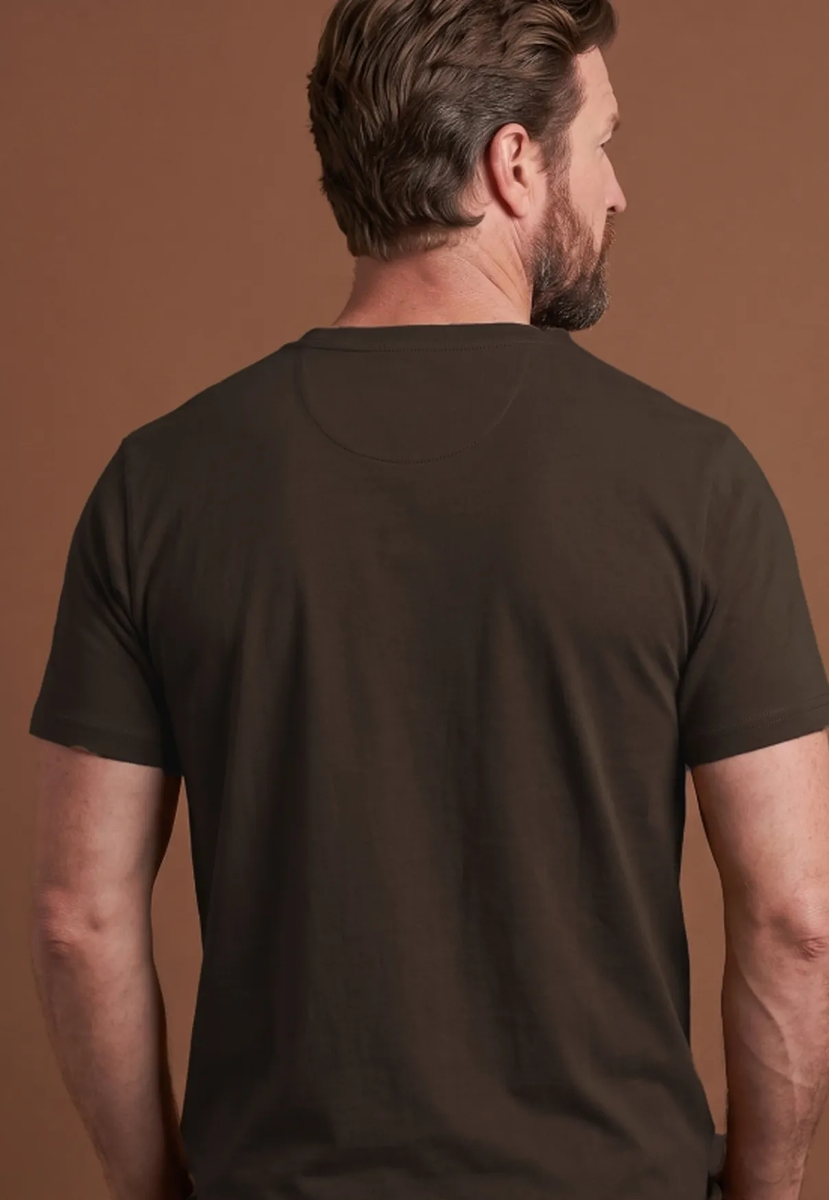 Camiseta Masculina NFR Essentials Marrom