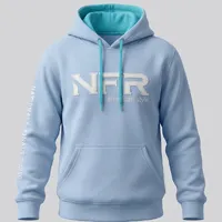 Moletom Infantil NFR American Style com Capuz – Azul Claro - imagem 3