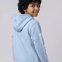 Moletom Infantil NFR American Style com Capuz – Azul Claro - imagem 4