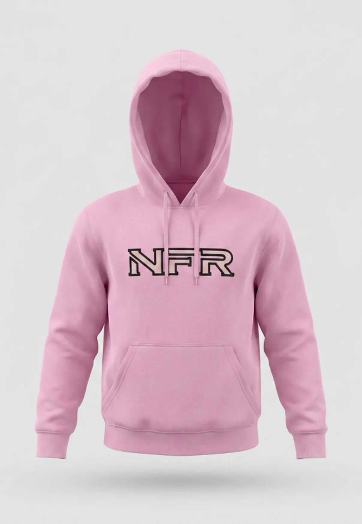 Moletom Infantil NFR com Capuz – Rosa