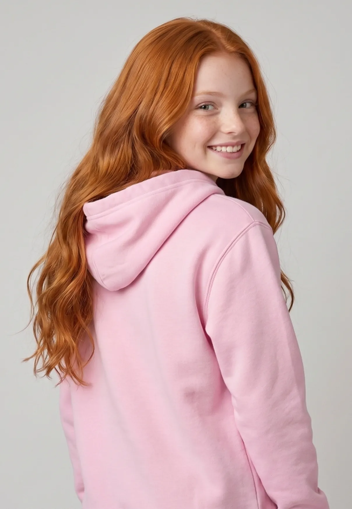 Moletom Infantil NFR com Capuz – Rosa