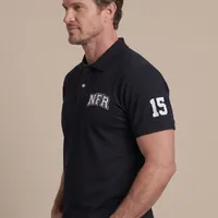 Polo Masculina NFR Heritage 15 – Preta - imagem 3