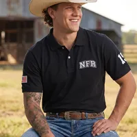 Polo Masculina NFR Heritage 15 – Preta - imagem 5