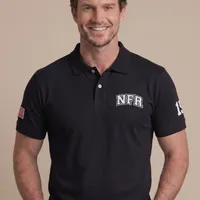 Polo Masculina NFR Heritage 15 – Preta - imagem 1