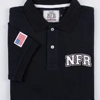 Polo Masculina NFR Heritage 15 – Preta - imagem 2