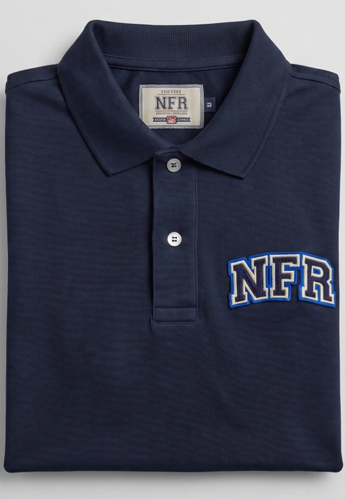 Polo Masculina NFR Classic – Azul Marinho