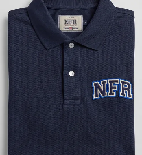 Polo Masculina NFR Classic – Azul Marinho