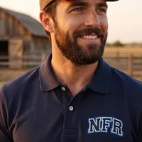 Polo Masculina NFR Classic – Azul Marinho - imagem 5