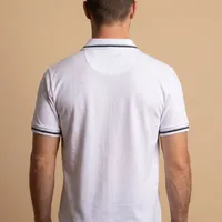 Polo Masculina NFR Classic – Branca - imagem 4