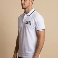 Polo Masculina NFR Classic – Branca - imagem 3