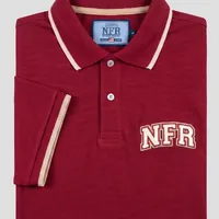 Polo Masculina NFR Classic – Bordô - imagem 2