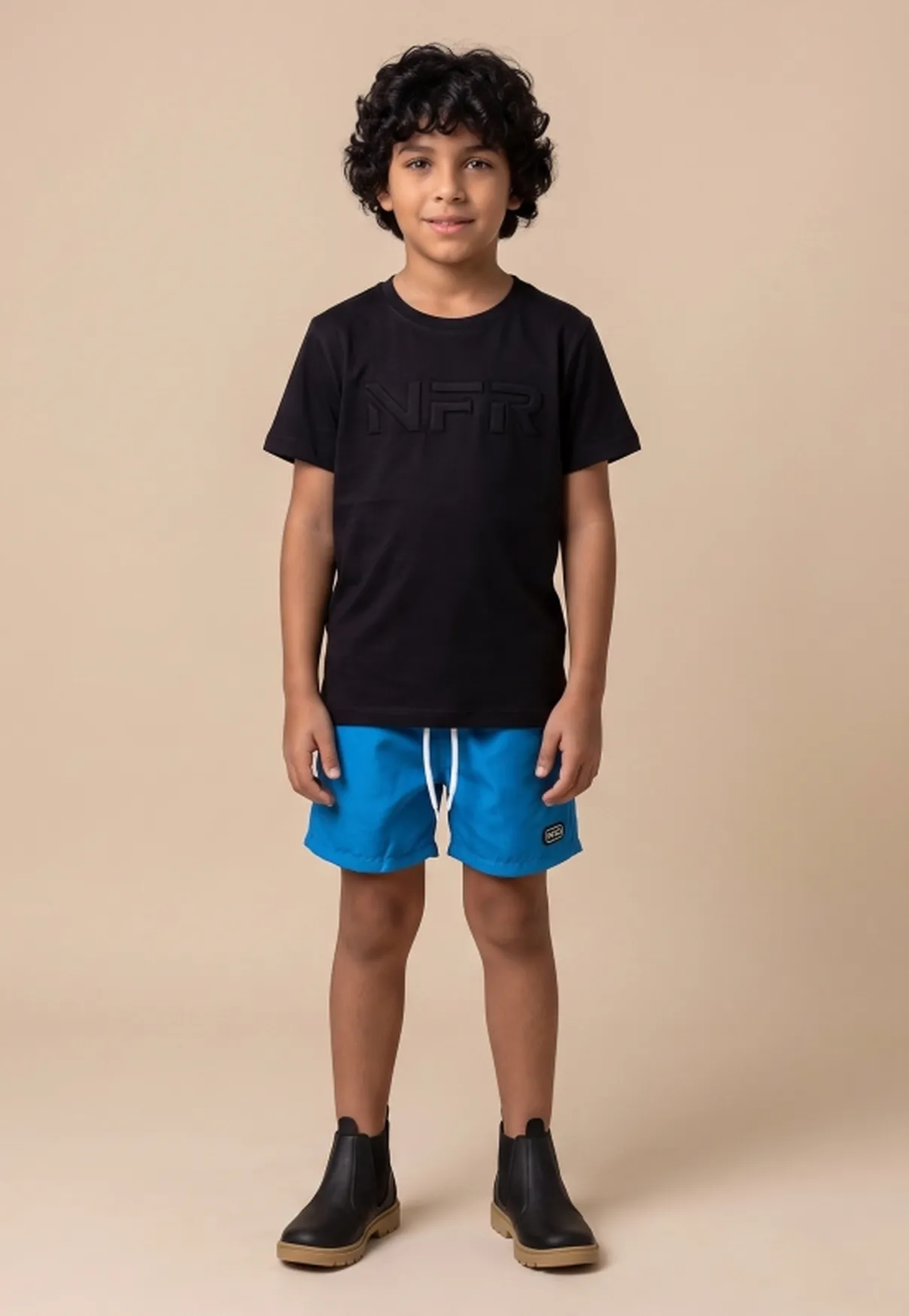 SHORT INFANTIL NFR AZUL