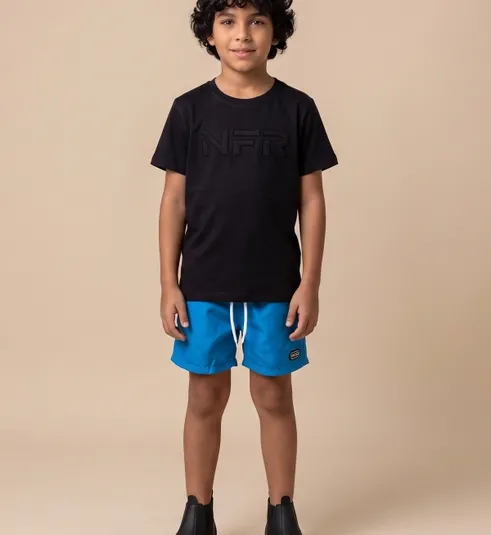 SHORT INFANTIL NFR AZUL