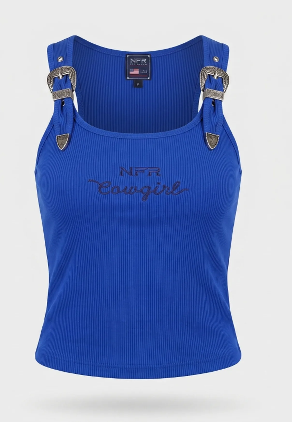 Regata Feminina NFR Cowgirl Azul
