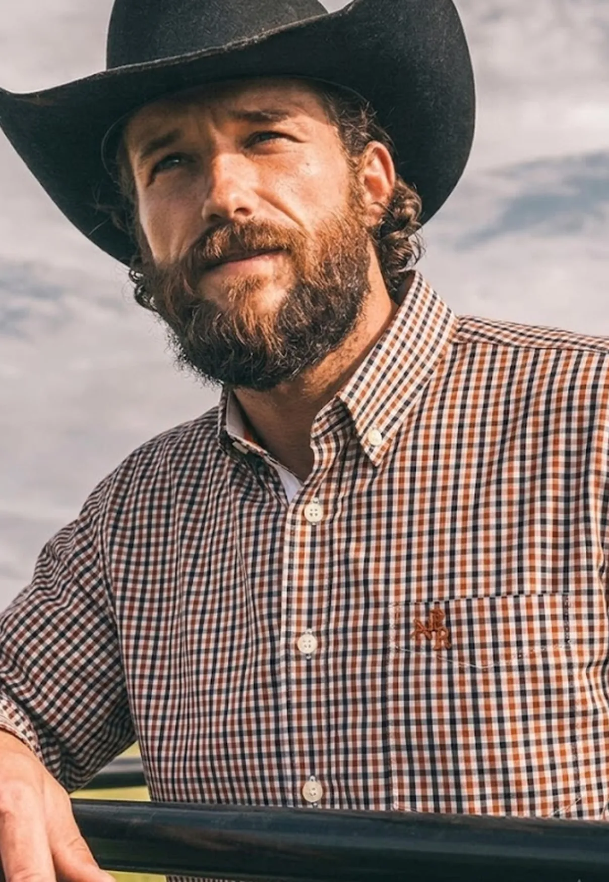 Camisa Masculina Xadrez NFR Comfort