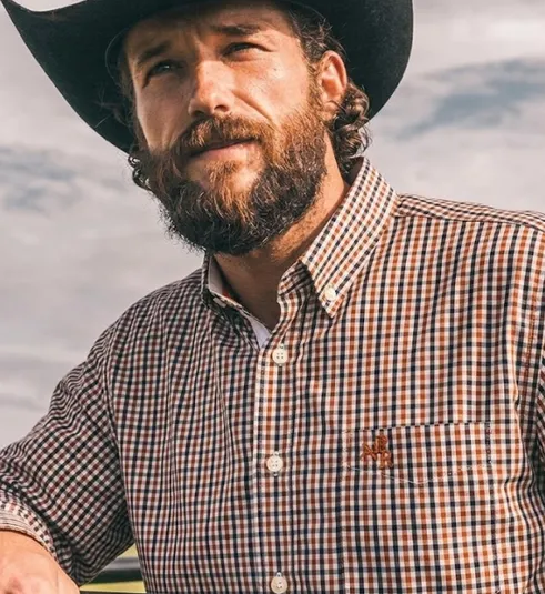 Camisa Masculina Xadrez NFR Comfort