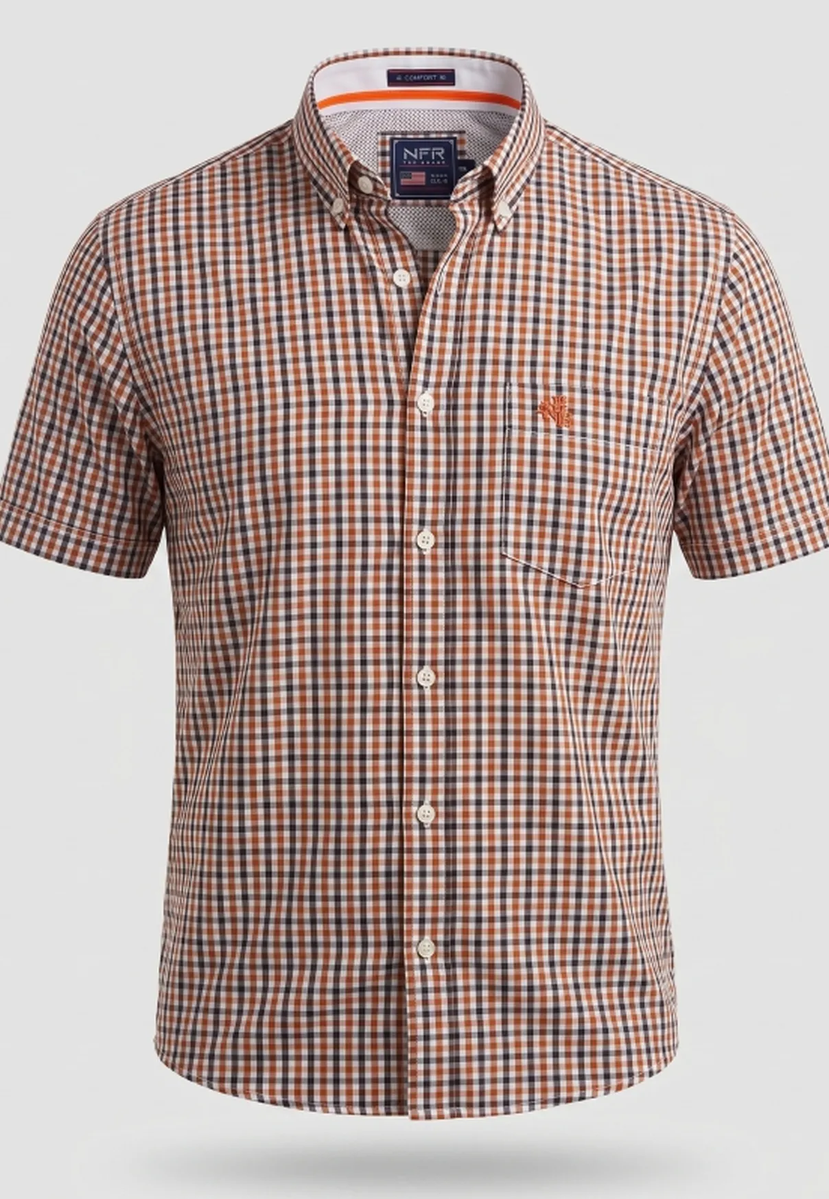 Camisa Masculina Xadrez NFR Comfort