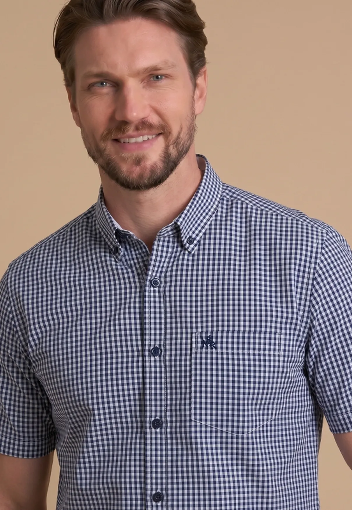 Camisa Masculina Xadrez NFR Comfort