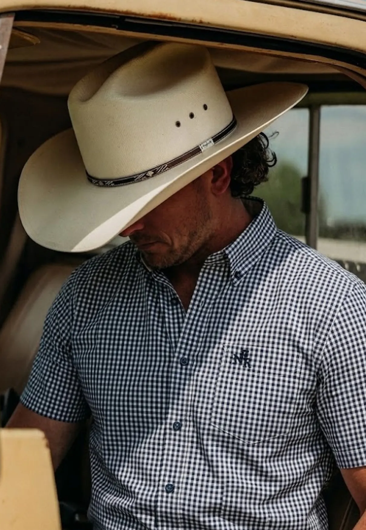 Camisa Masculina Xadrez NFR Comfort