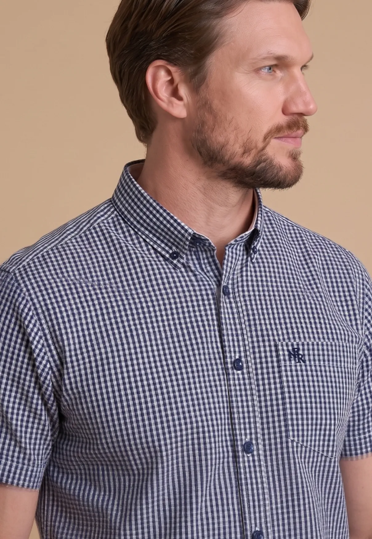 Camisa Masculina Xadrez NFR Comfort