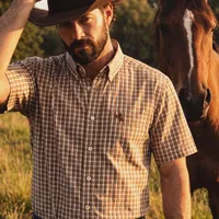 Camisa Masculina Xadrez NFR Comfort - imagem 1