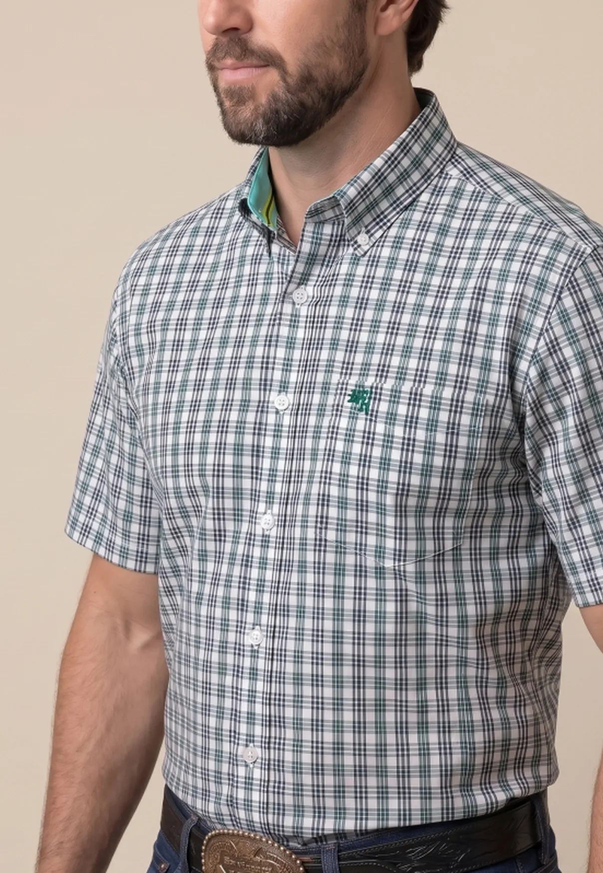 Camisa Masculina Xadrez Premium NFR