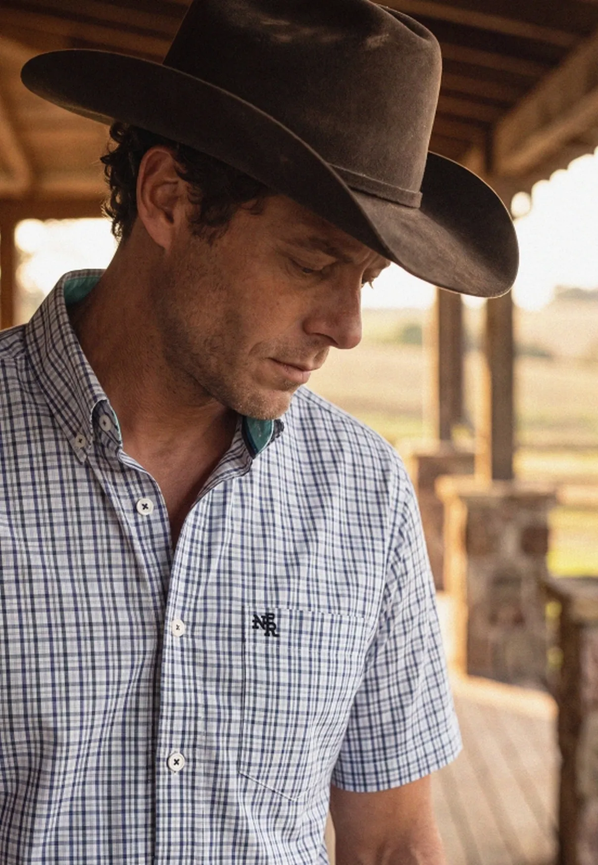 Camisa Masculina Xadrez Premium NFR