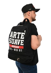Mochila Arte Suave Preta