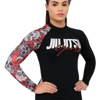 Body Feminino Jiu-Jitsu Red Skull - imagem 2