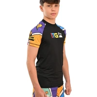 Rash Guard Infantil Colors Preta - imagem 5