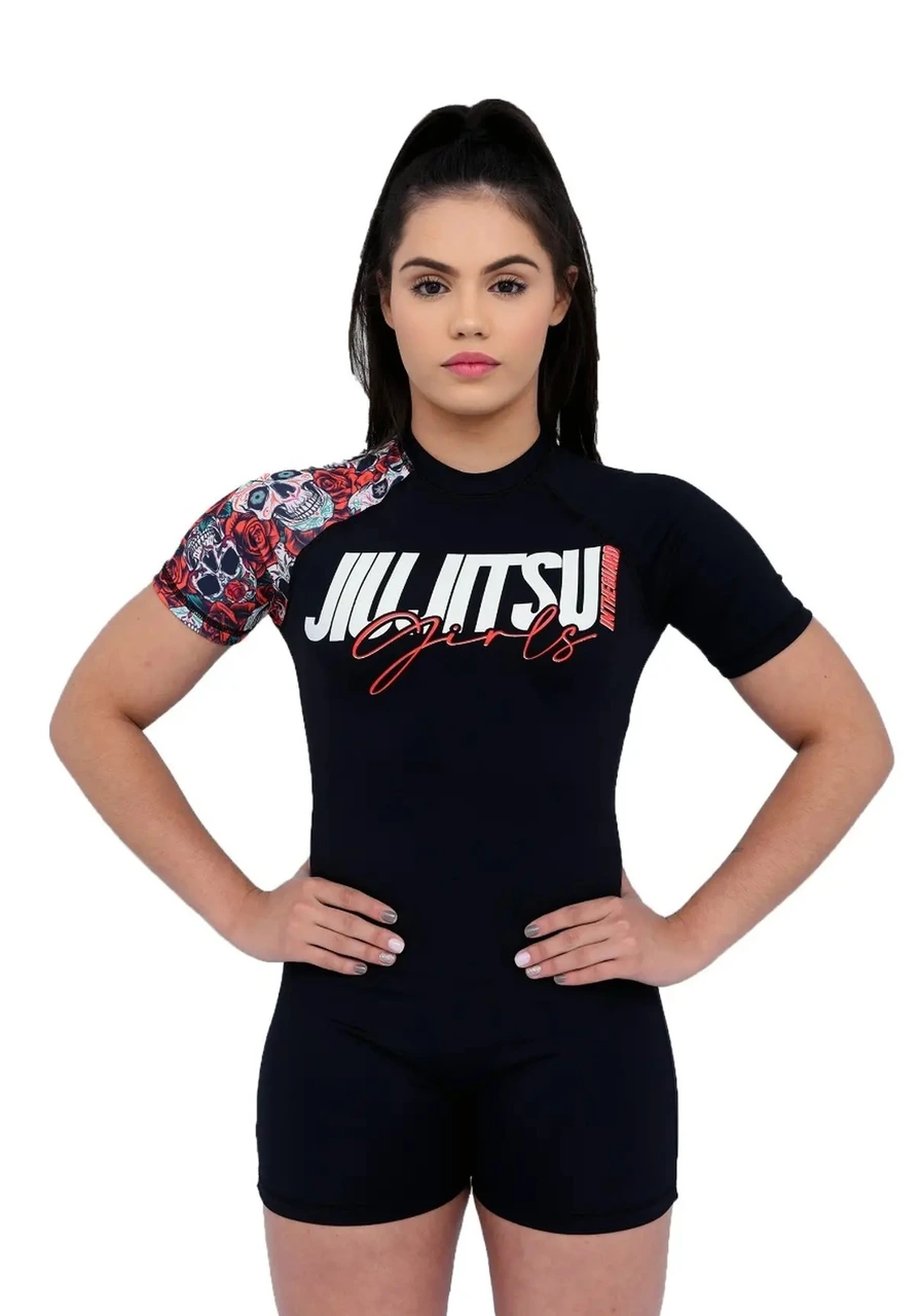 Macaquinho Feminino Red Skull