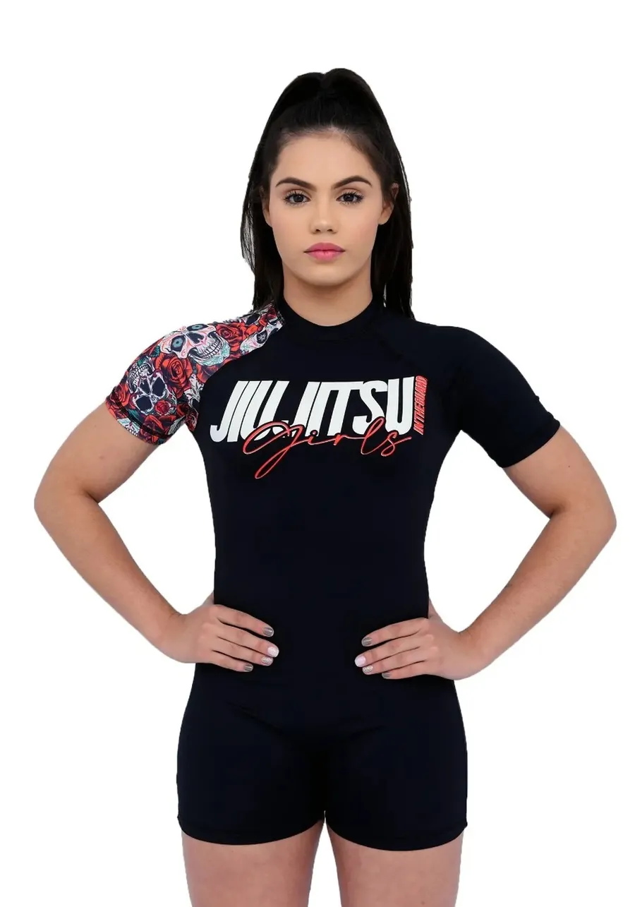 Macaquinho Feminino Red Skull