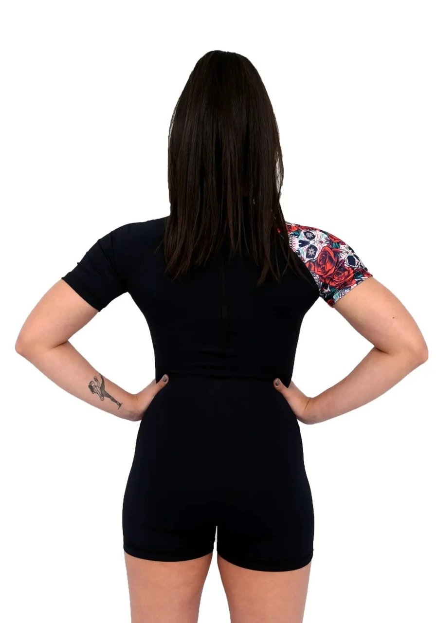 Macaquinho Feminino Red Skull