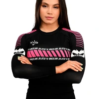 Rash Guard Feminina ITG Pink Manga Longa - imagem 1